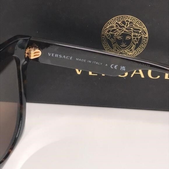 NEW Authentic Tortoise Shell Sunglasses VE4417-U - Picture 3 of 14